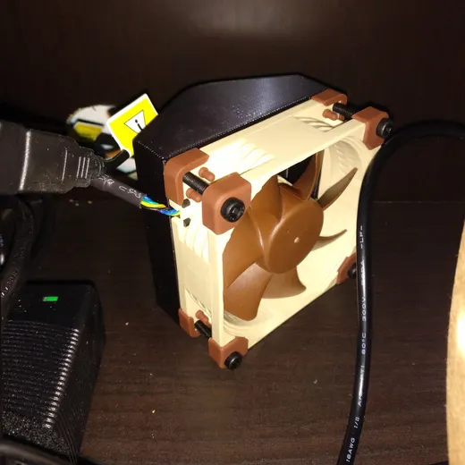 Noctua 80mm fan funnel - photo 2