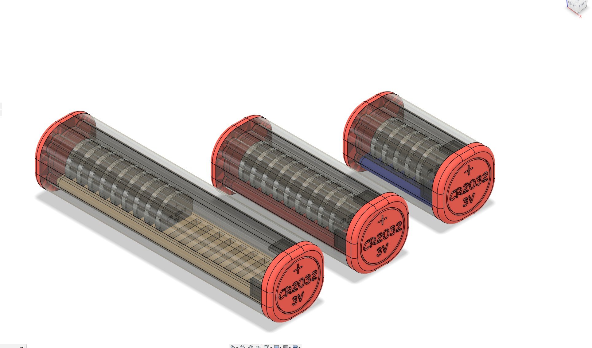 CR2032 Battery Storage