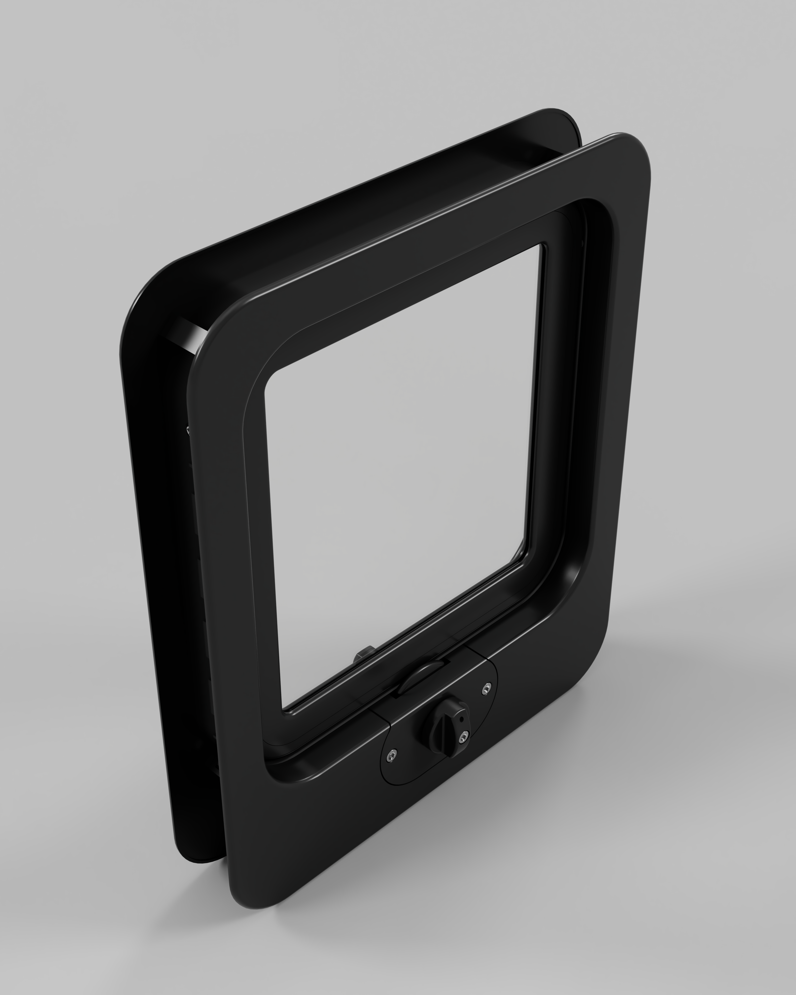 Pet Door with 4-Way Latch & Magnetic Door Return V2 - photo 3