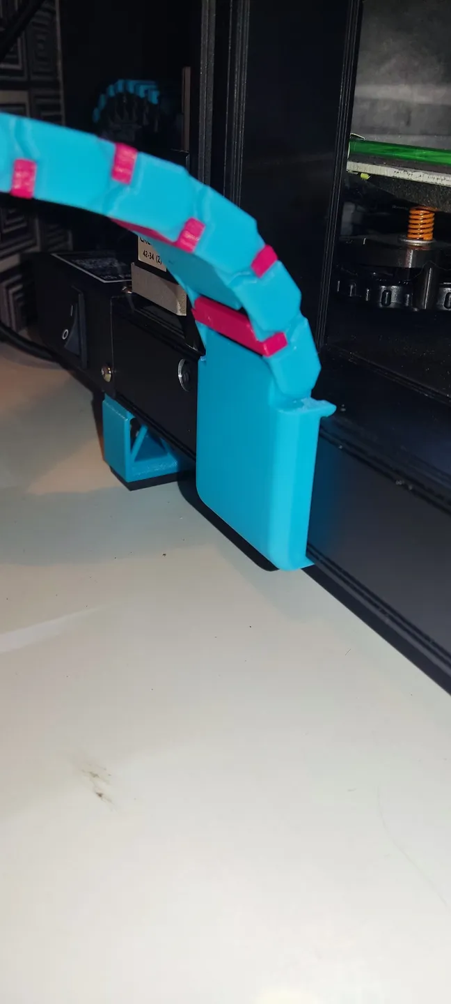 Ender 3 S1 bottom cable holder + Chain