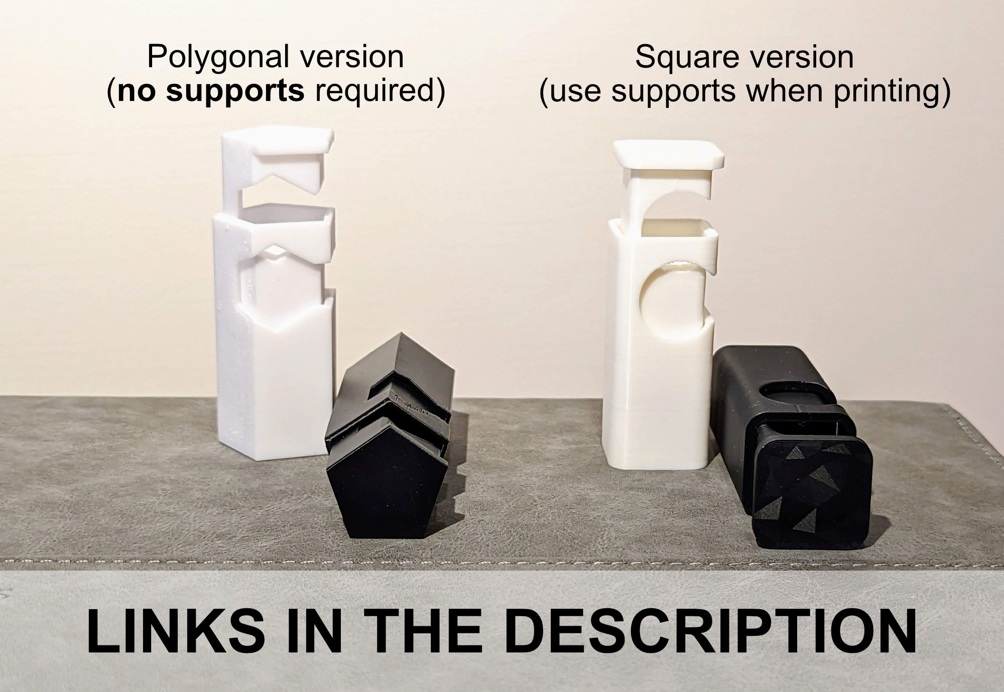 Spring loaded bag clip with fully printed mechanism (the spring too, even in PLA!) - photo 3