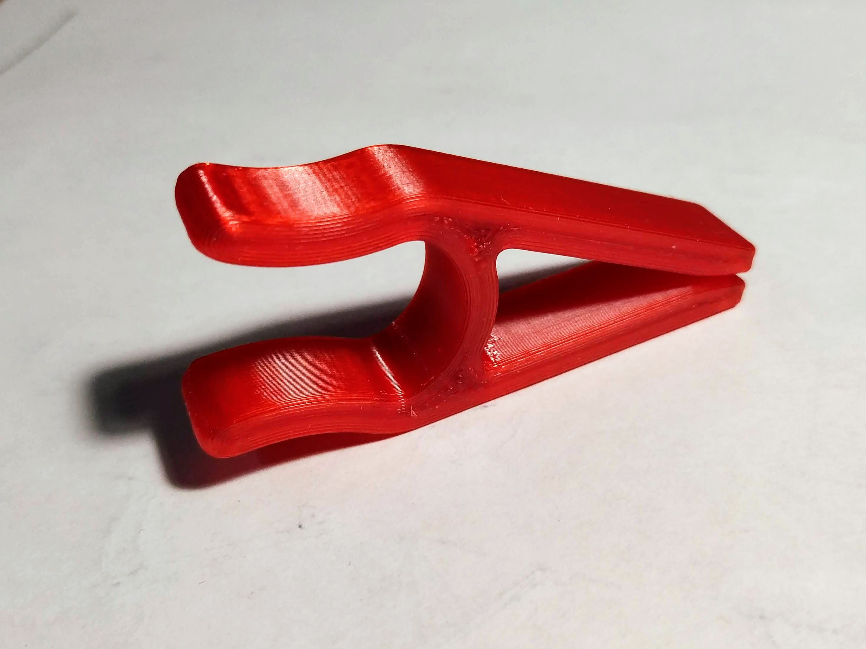 Ski Edge File Guide Holder Clip