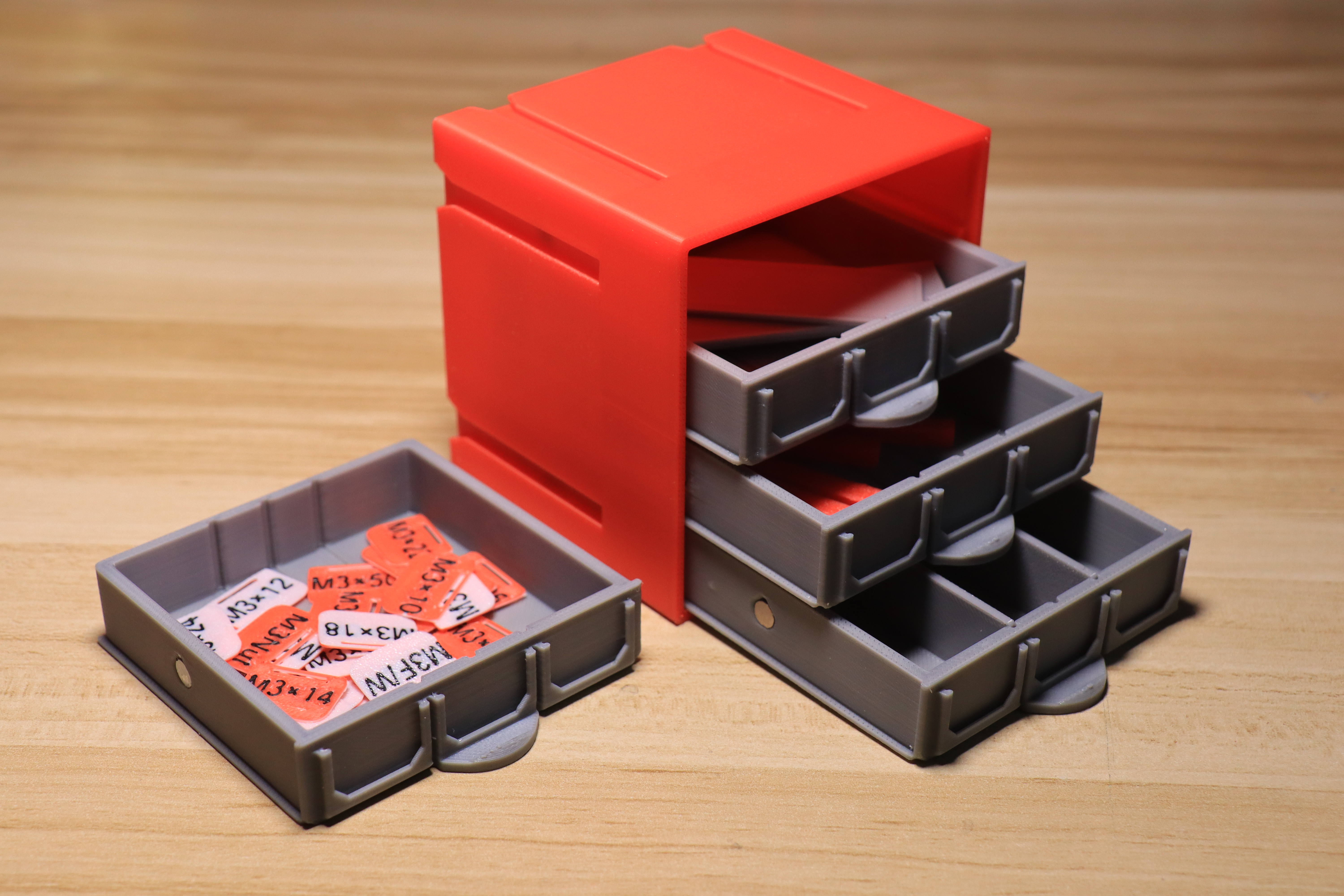 Zero support magnetic self-locking storage box 0支撑磁吸自锁收纳盒 - photo 3