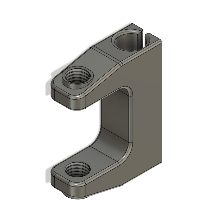 pvc antenna clamp on mount - photo 2