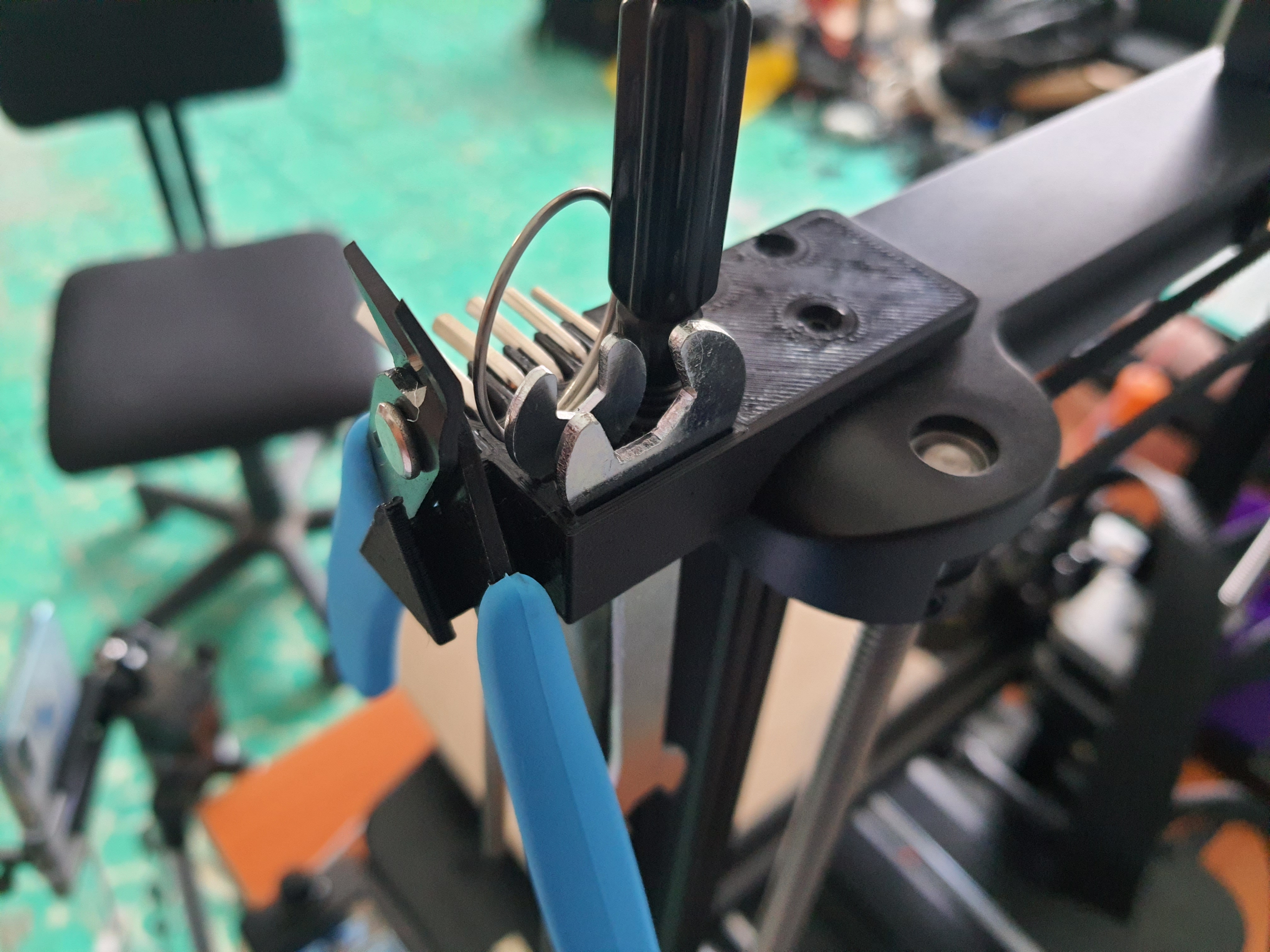 Ender 3 V3 SE / KE compact Tool holder - photo 3