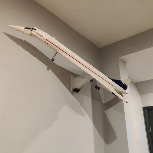 Lego Concorde Wall Mount