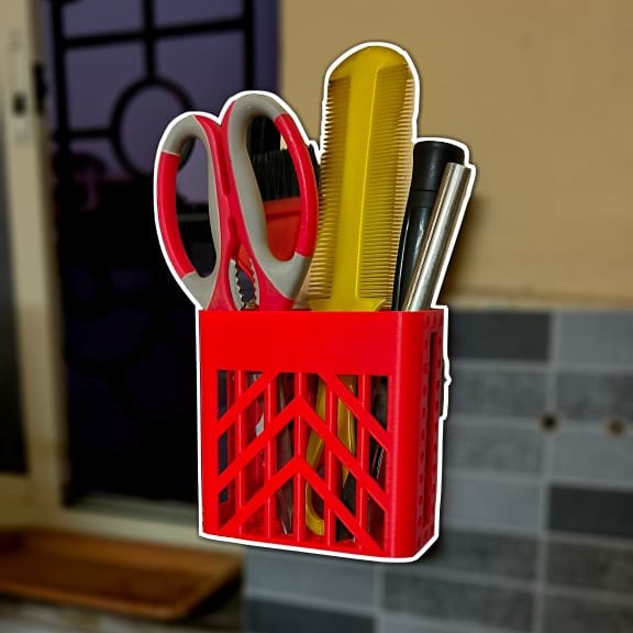 Kitchen Cutlery Stand/ Holder (Wall Mounted)
