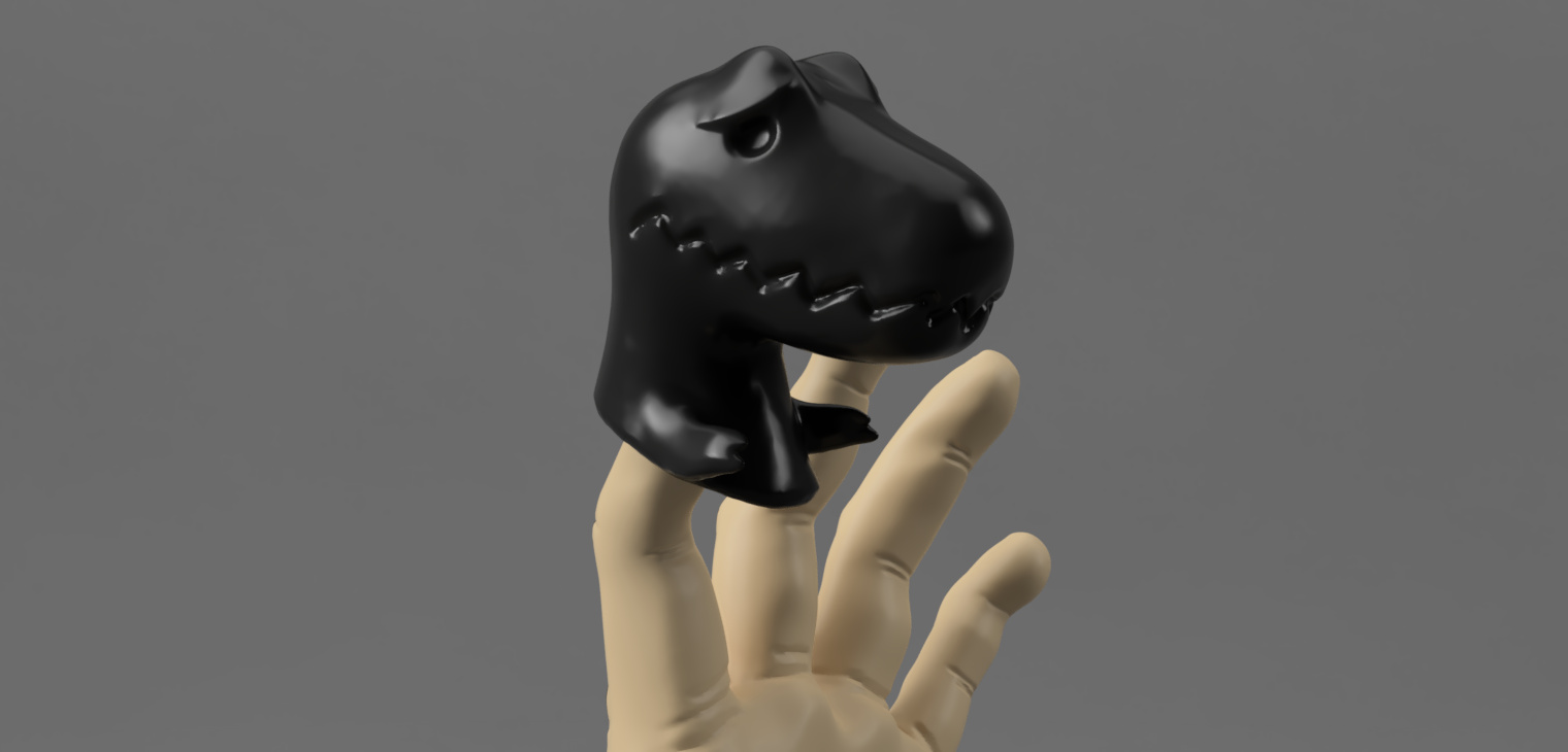 Clap T-rex Finger Toy