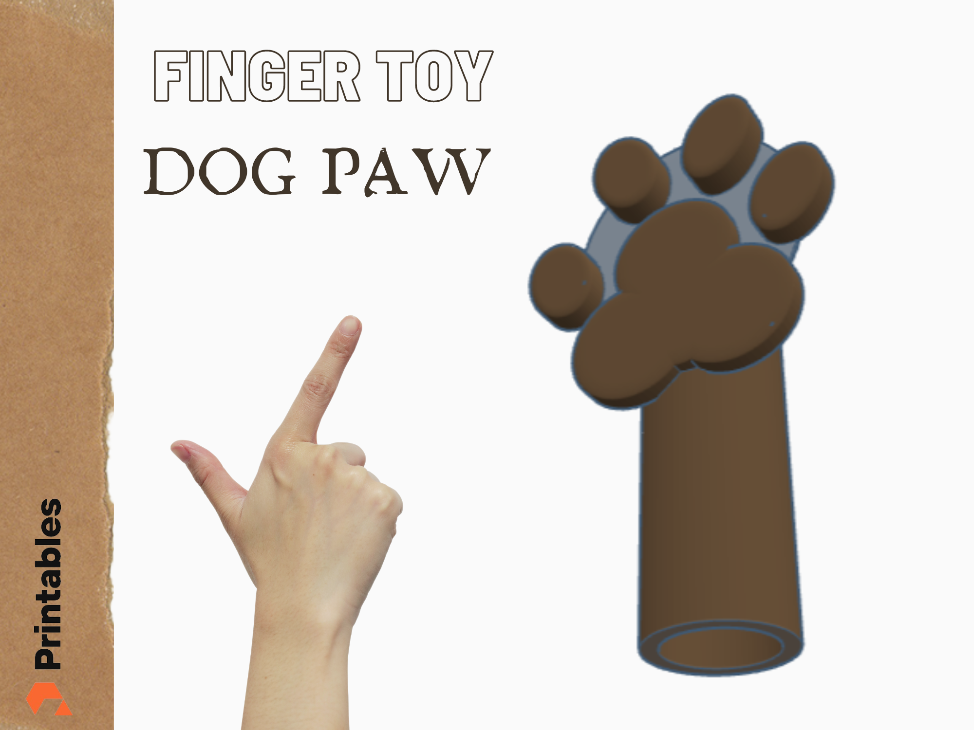 Dog Paw | Finger Toy