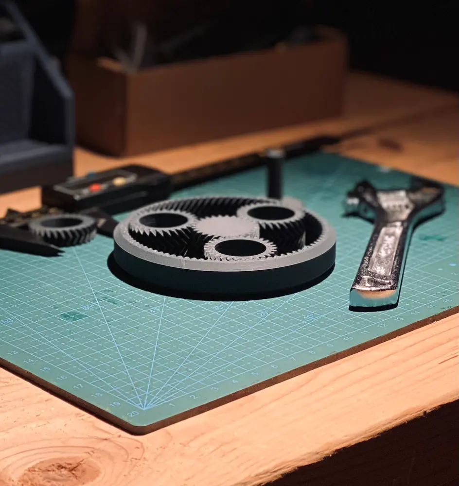 Ultimate Print-in-place Gear Spinner