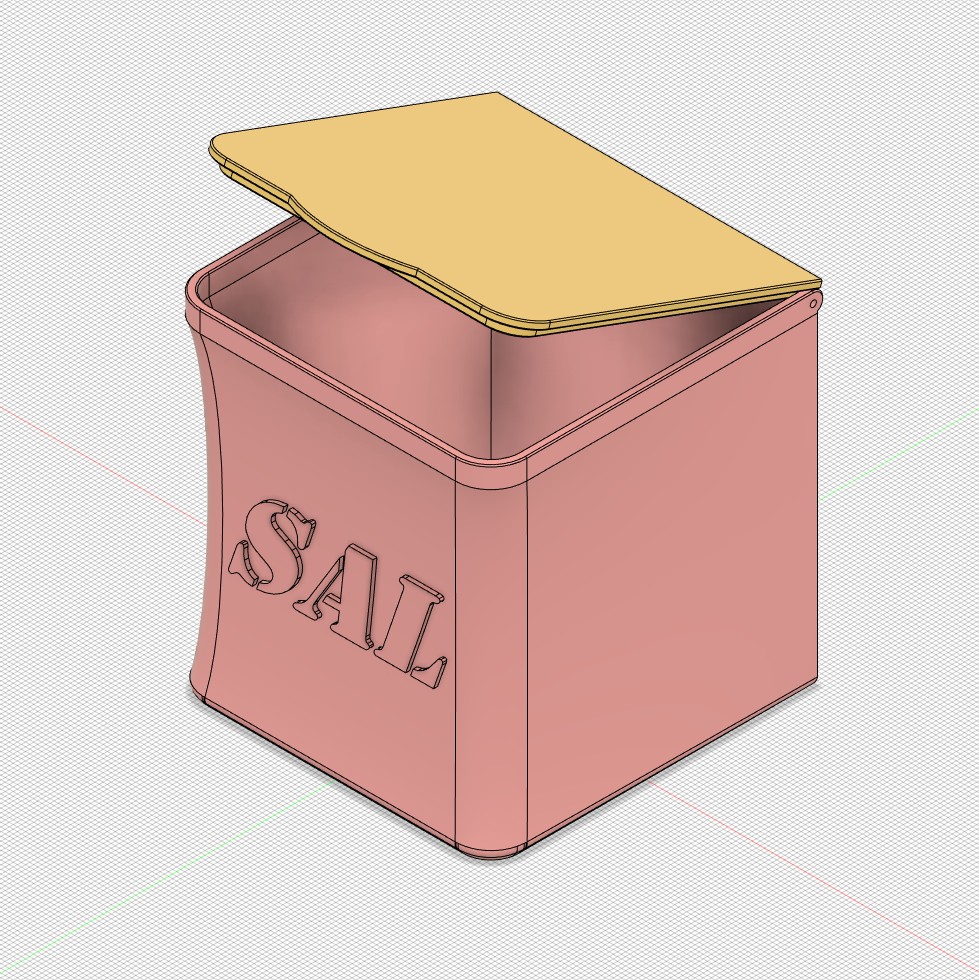 Salt shaker for the kitchen - photo 3