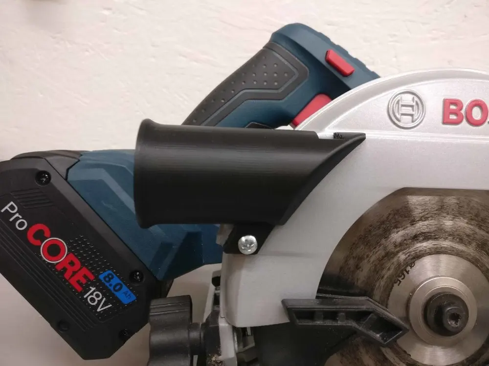 Bosch 18V GKS-57 Dust Collection Adapter - photo 4