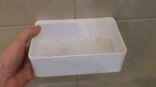 Easy cleaning shelf for bathroom shower - photo 2