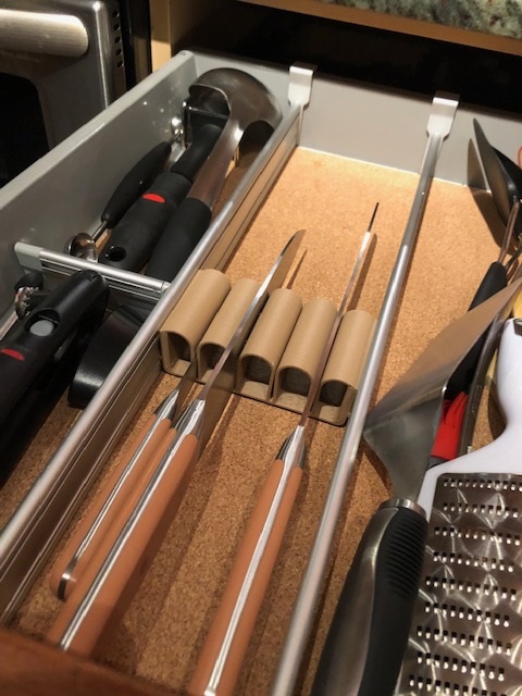 Drawer Knife Holder