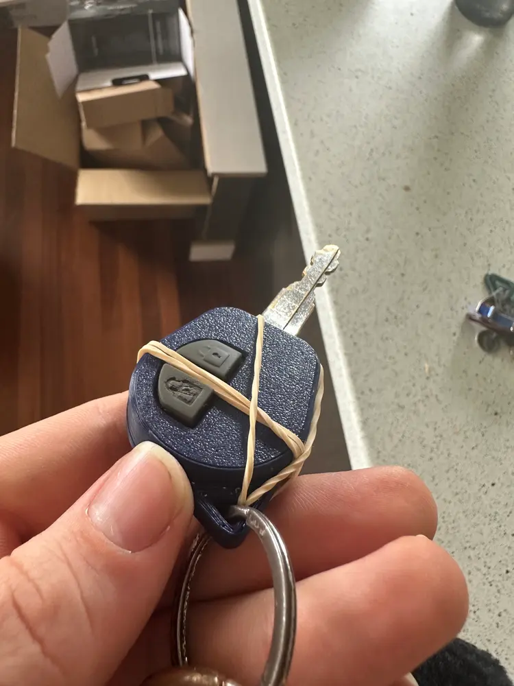 Suzuki Key Enclosure Replacement - photo 2