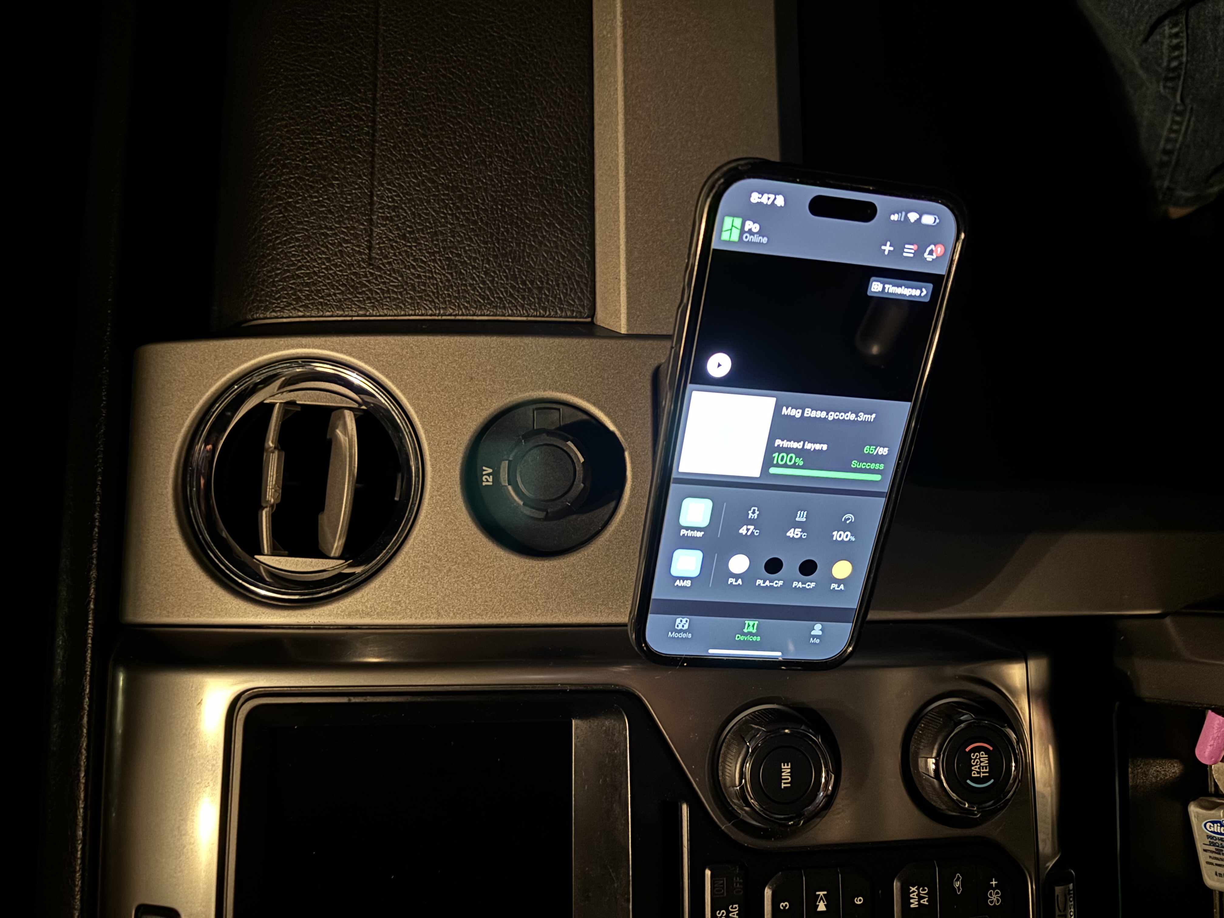 F150 magnetic phone mount - photo 4