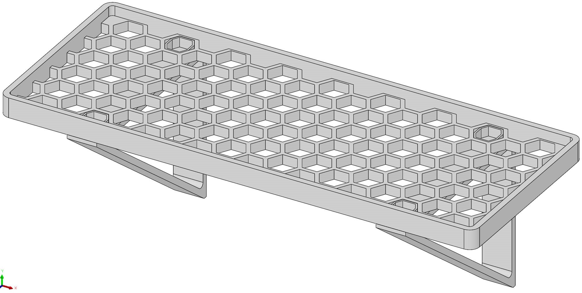 Hex Tray S1 - Shower supplies shelf for your bathroom - photo 2