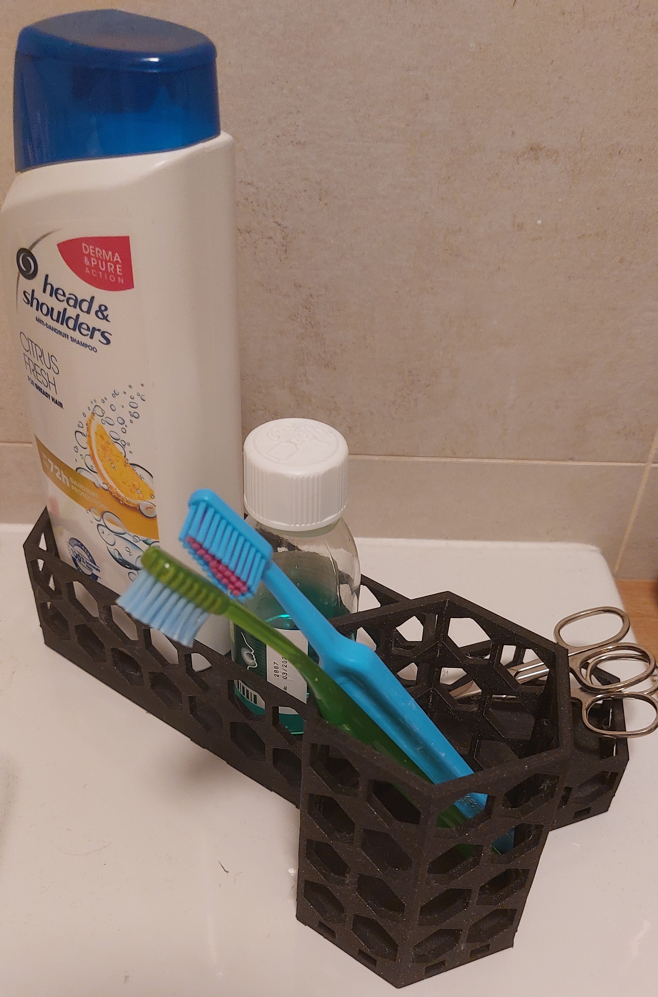 Modular Hexagonal Bathroom Storage - photo 2