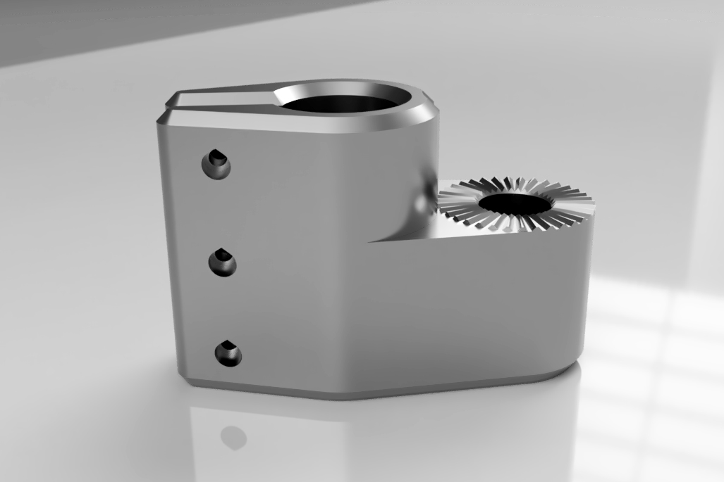 Parametric Mount small arm for pipe (fusion360) For example ZIPRO Flame bike - photo 4