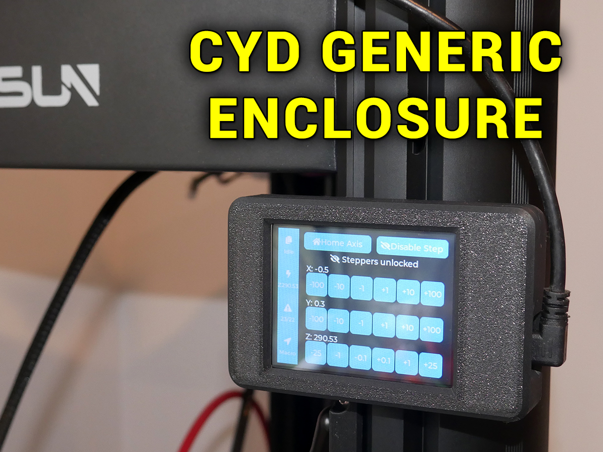 CYD (cheap yellow display) generic enclosure