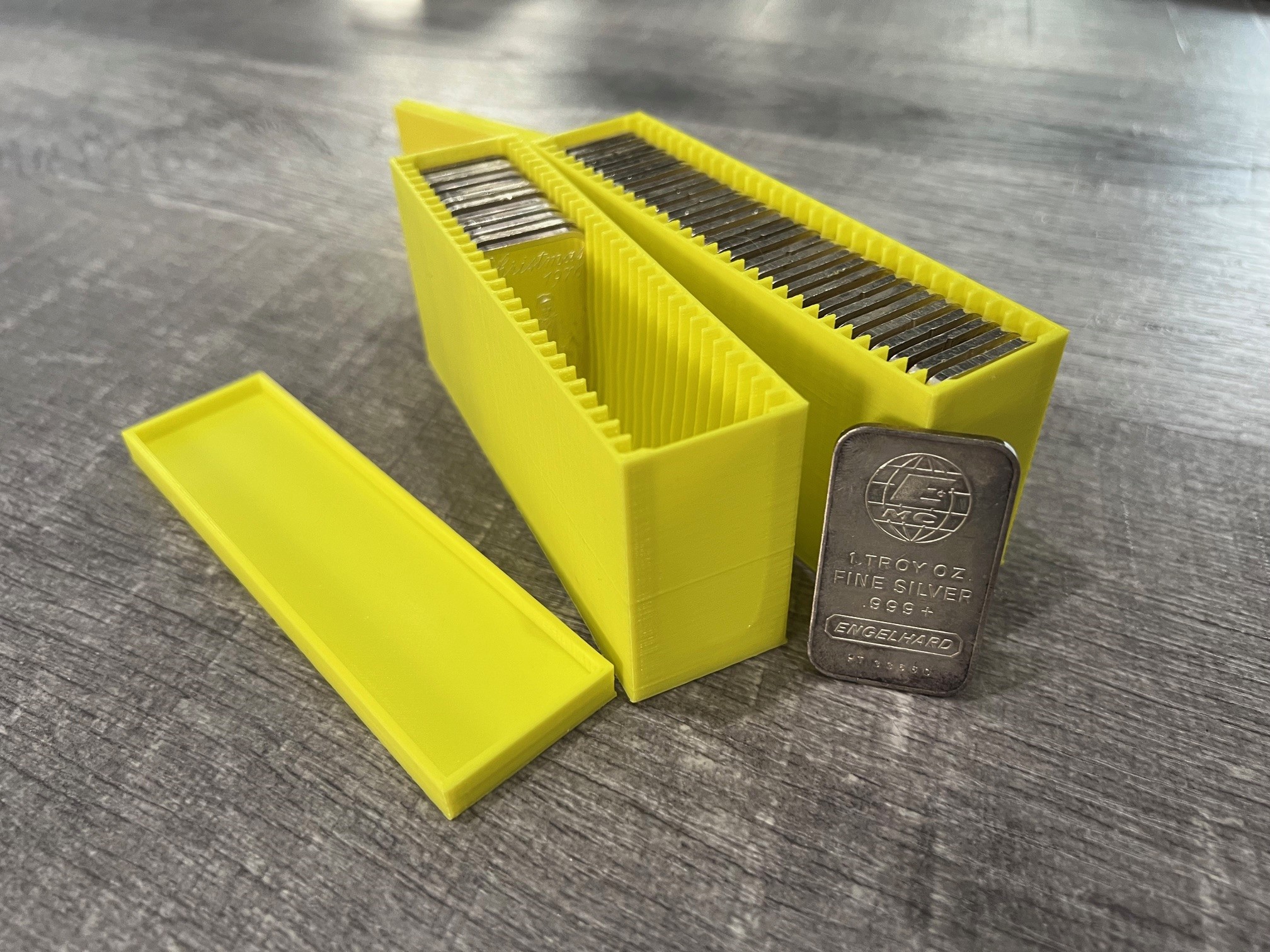 1oz Silver Bar Storage Box and Lid