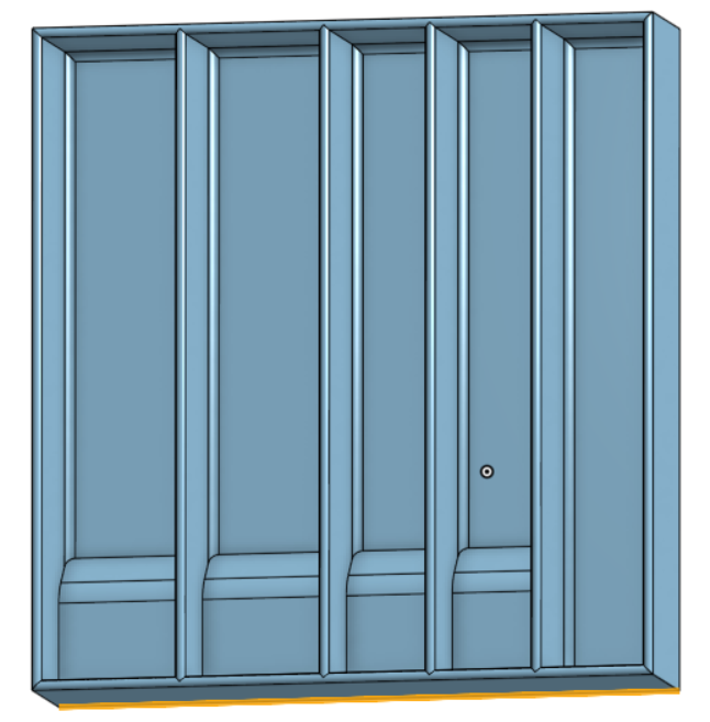 Kitchen drawer organizer