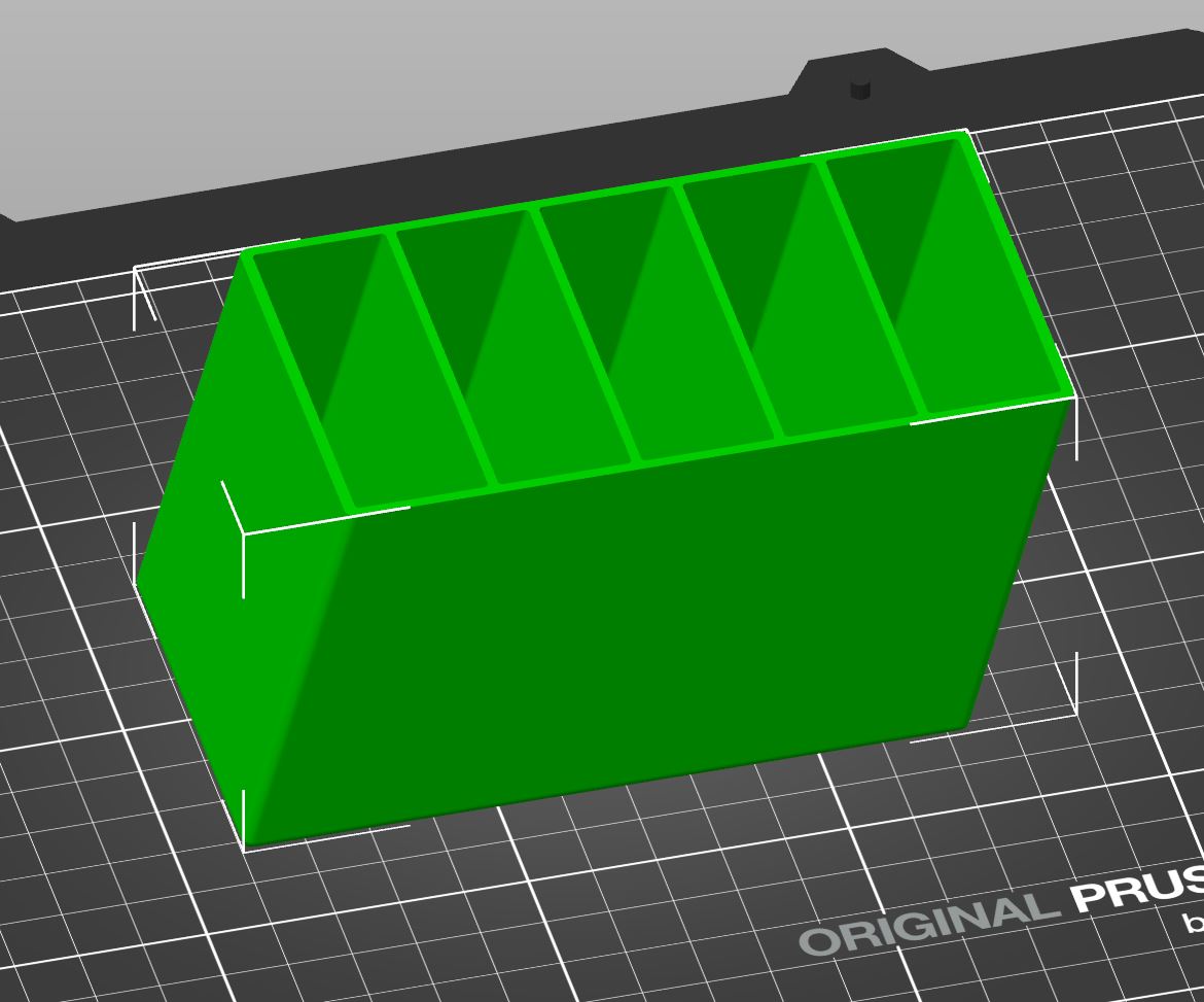 Kitchen Packet Organizer - 15 degrees tilted Version