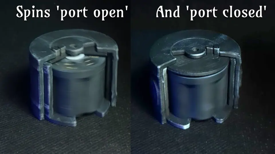 D6 Roller Bullets, dice and spinning container - photo 2