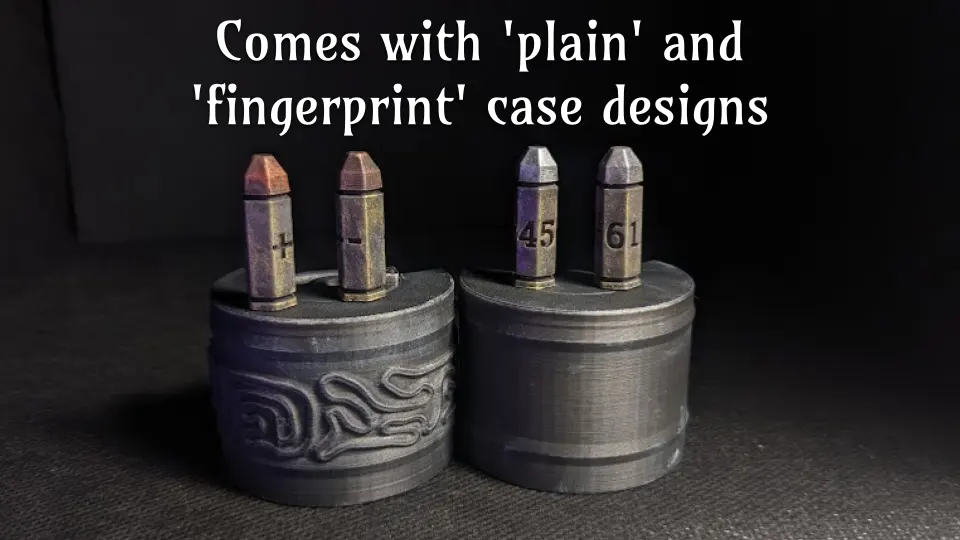 D6 Roller Bullets, dice and spinning container - photo 3
