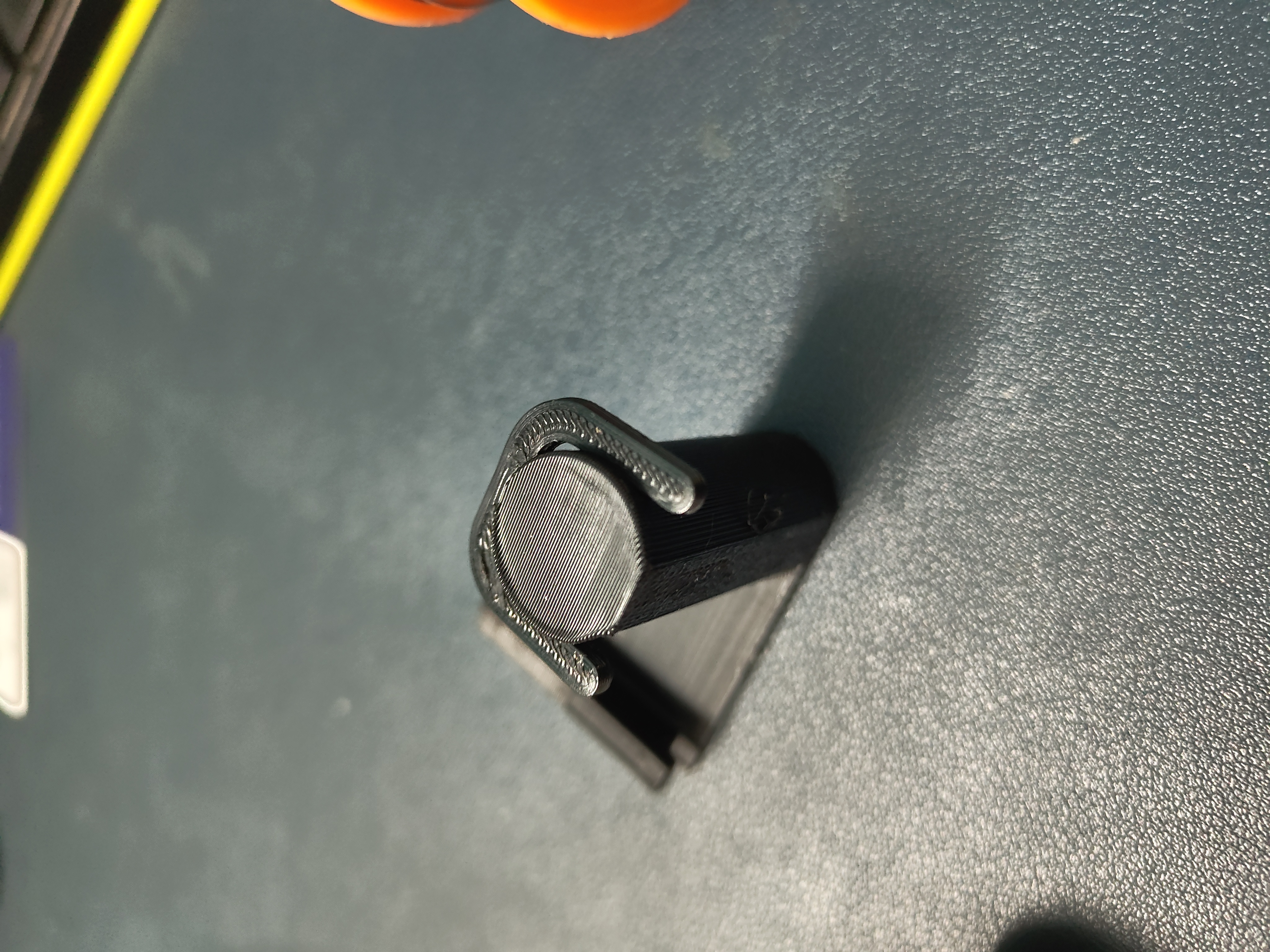 Soldering Wire Spool Holder for IKEA Skadis peg board - photo 4