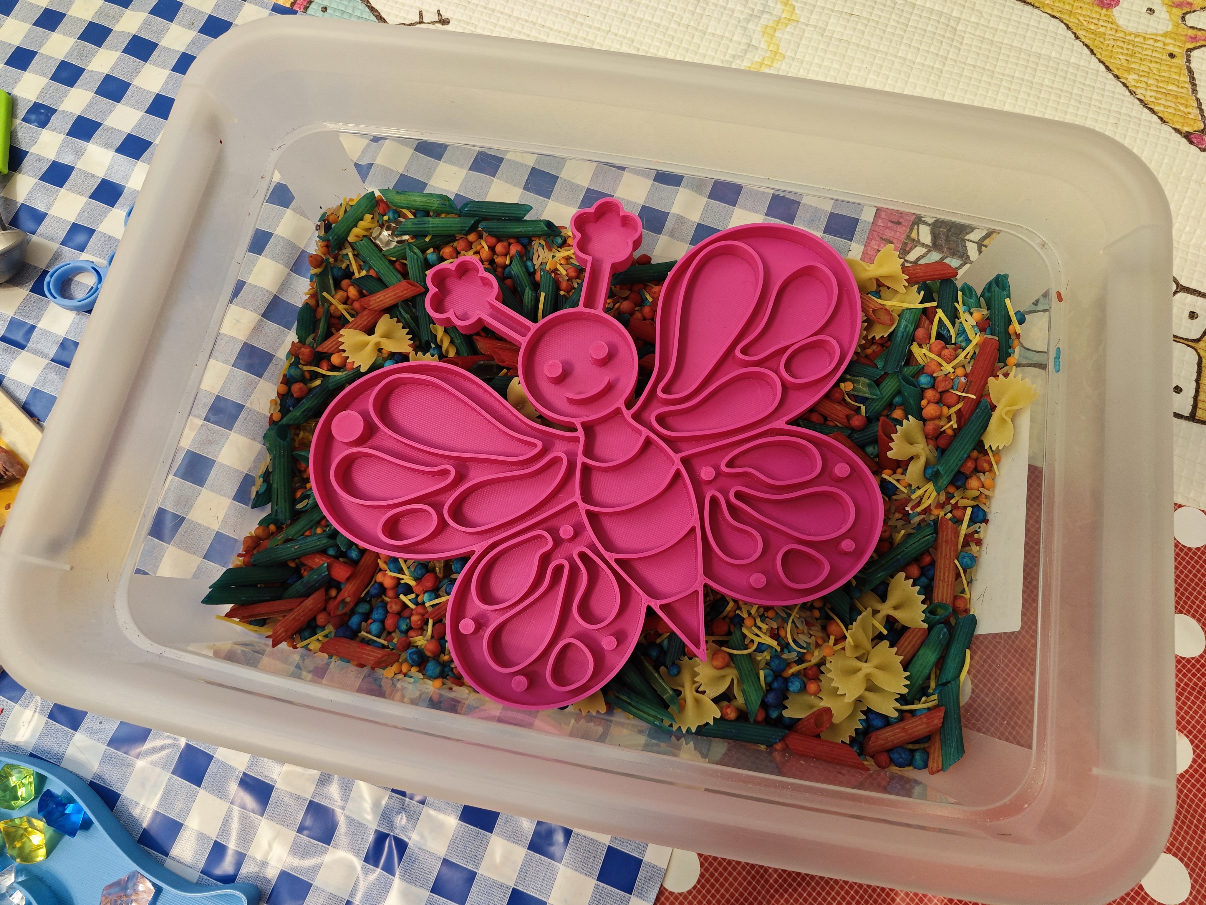 Butterfly - sense play tray