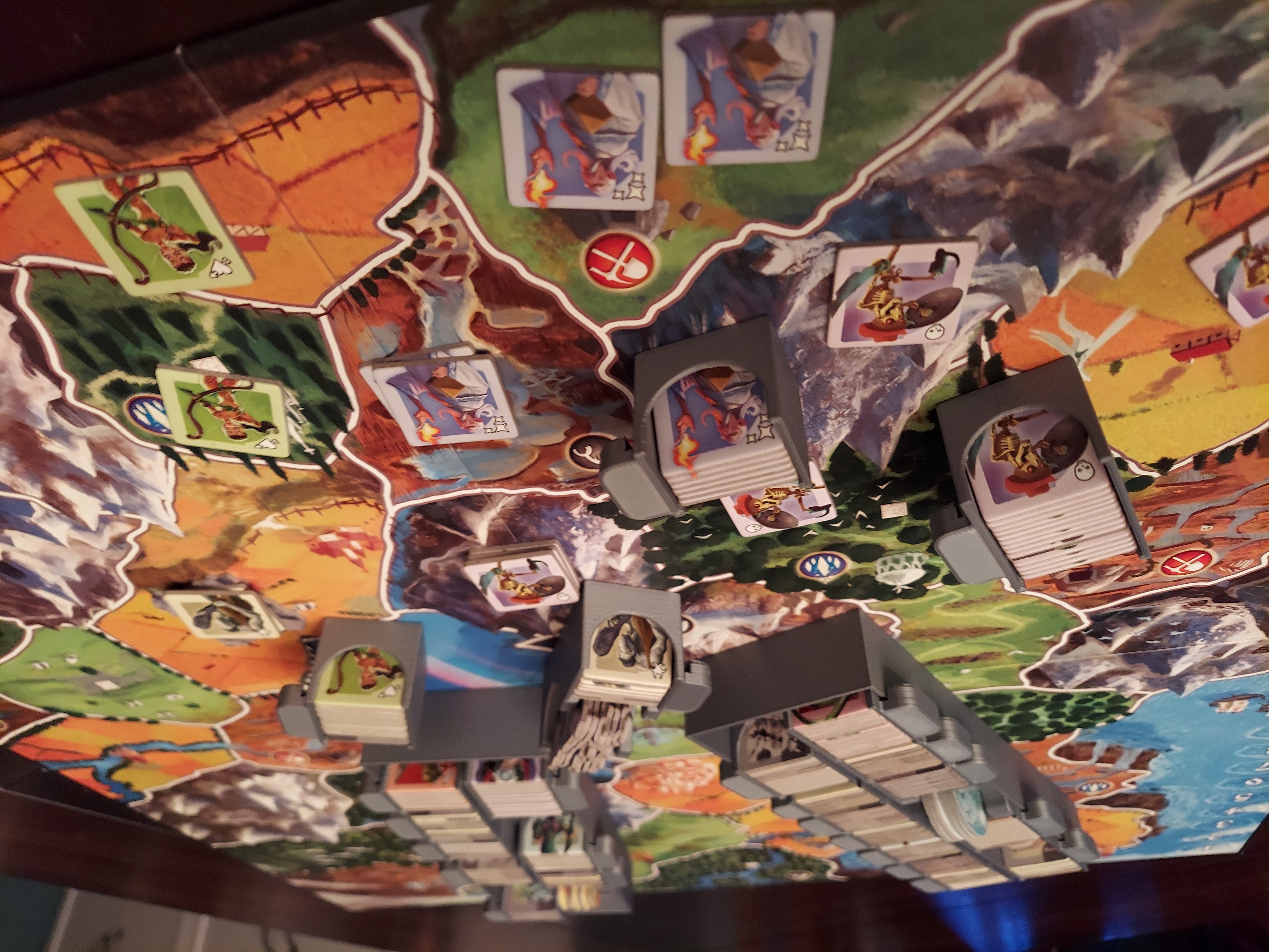 Storage Caddies and Tray for Small World Tokens