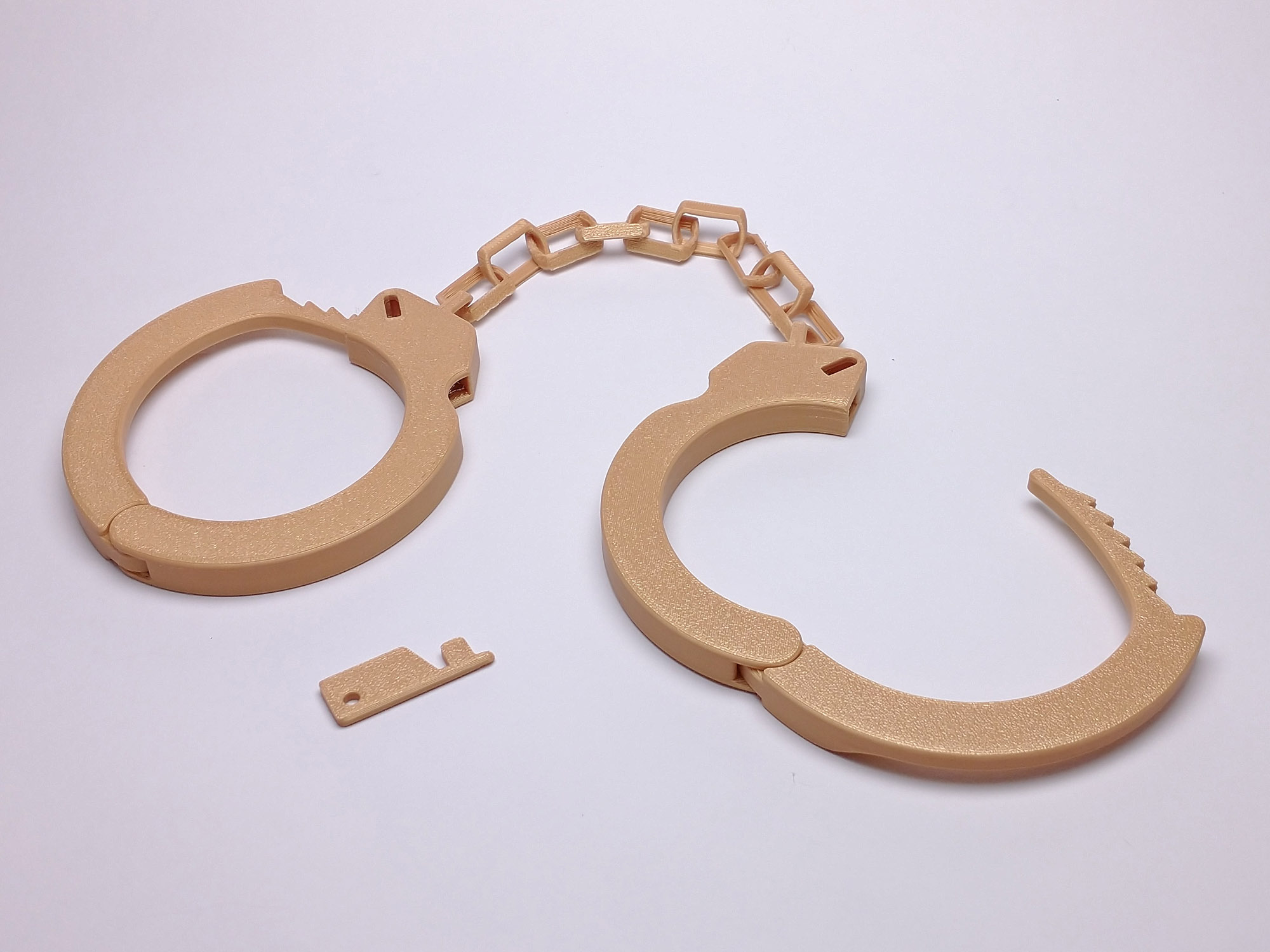 Toy Handcuffs with Key (print-in-place) - photo 2