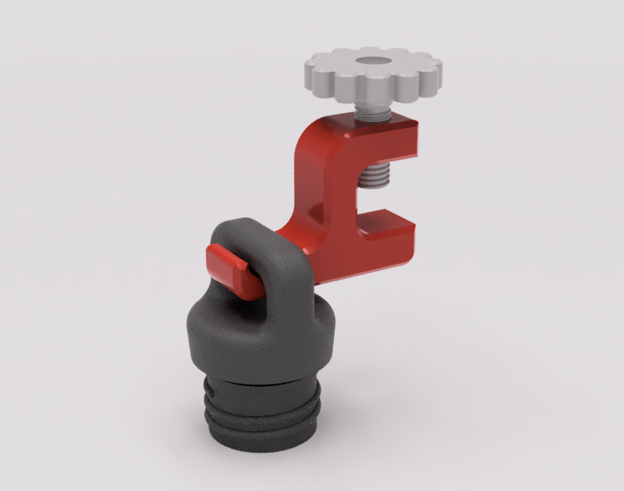 Table Clamp Hook for Water Bottle, Purse, Headphones, etc. - photo 3
