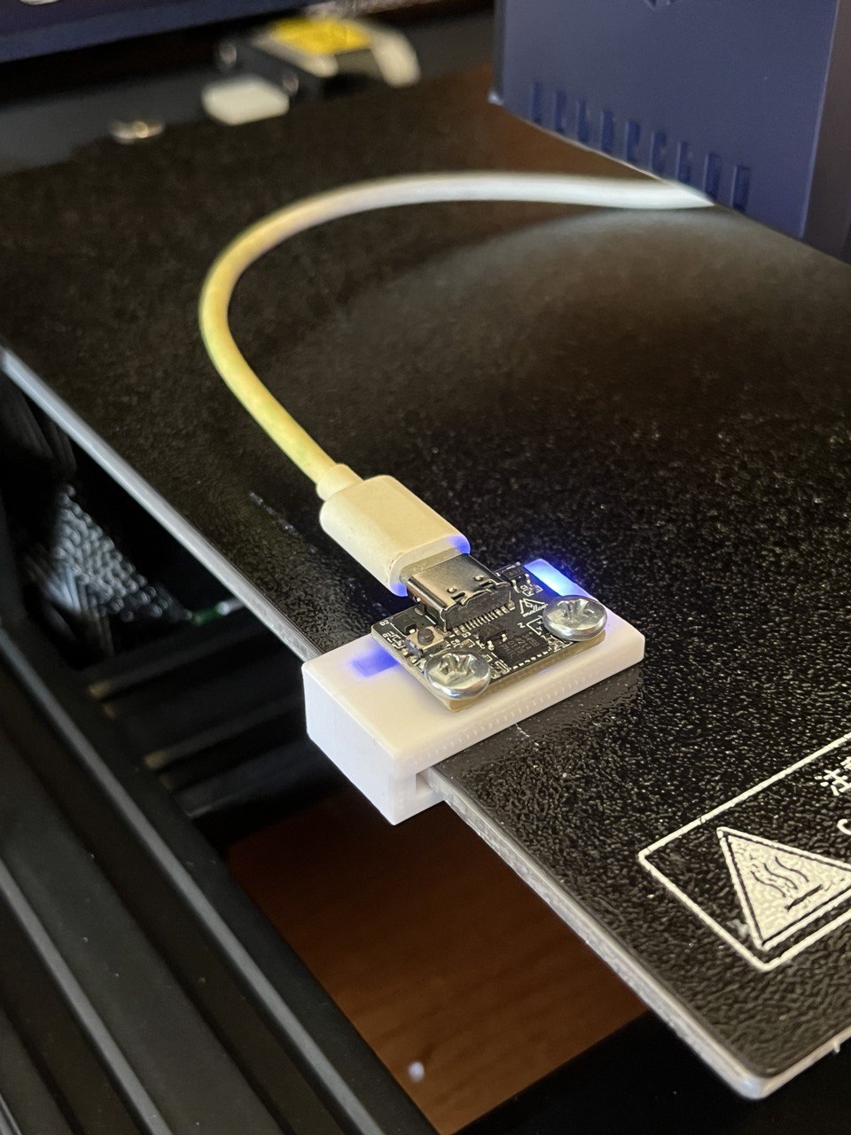 Anycubic Kobra 2 Neo ADXL345 accelerometer mount - photo 3