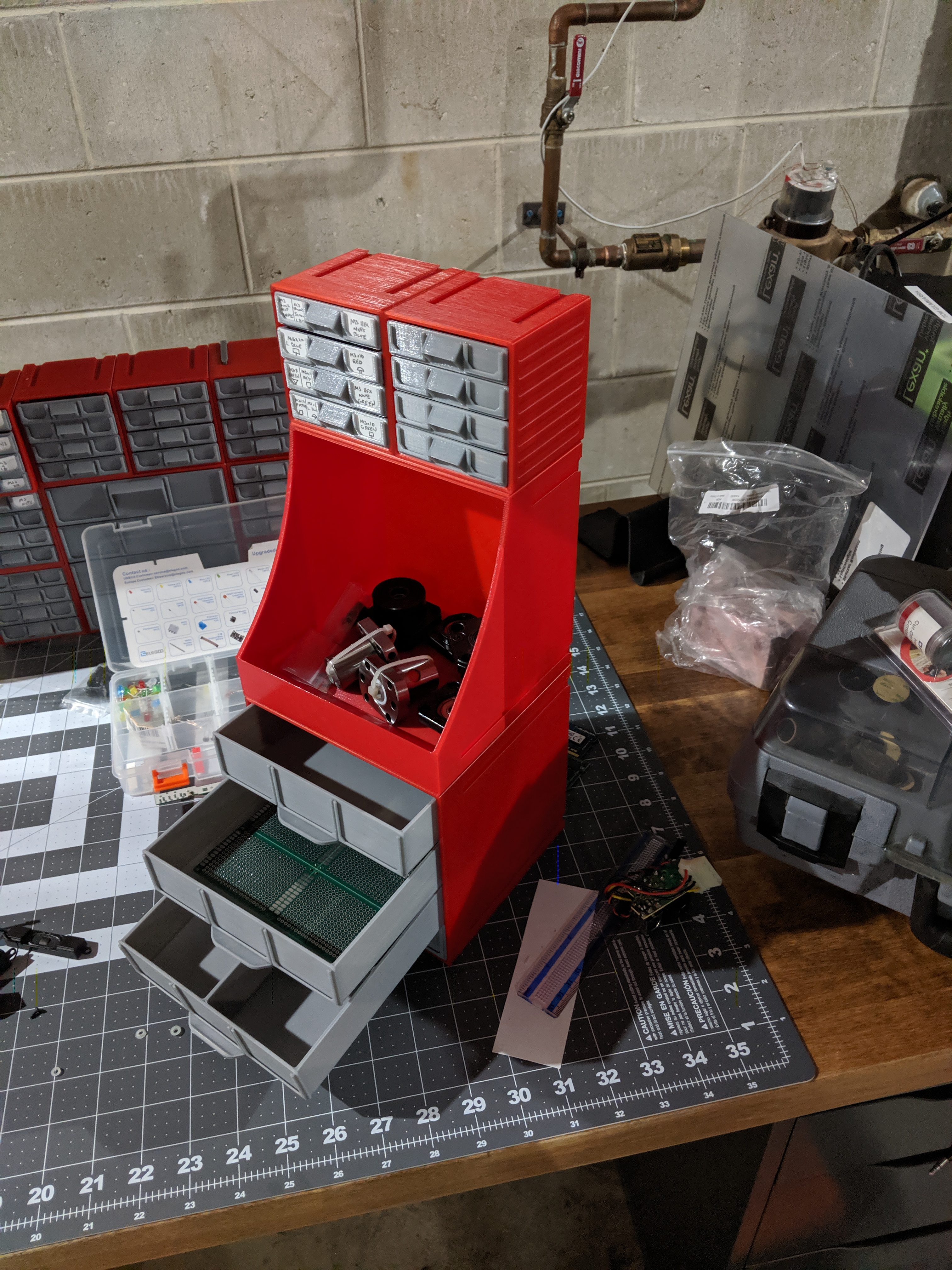 Various Size Stackable Resistor Storage Box - photo 4
