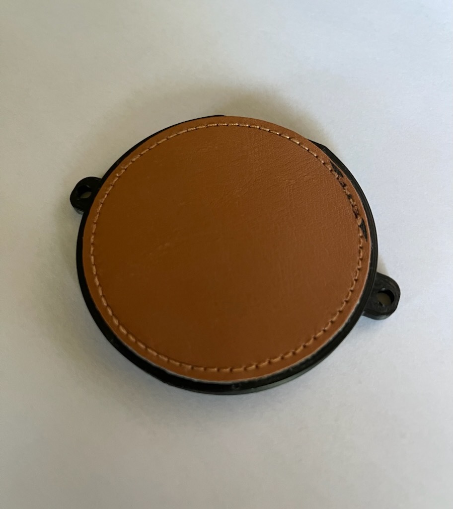 Laser Engraving Circle Leather Patch Jig - photo 2