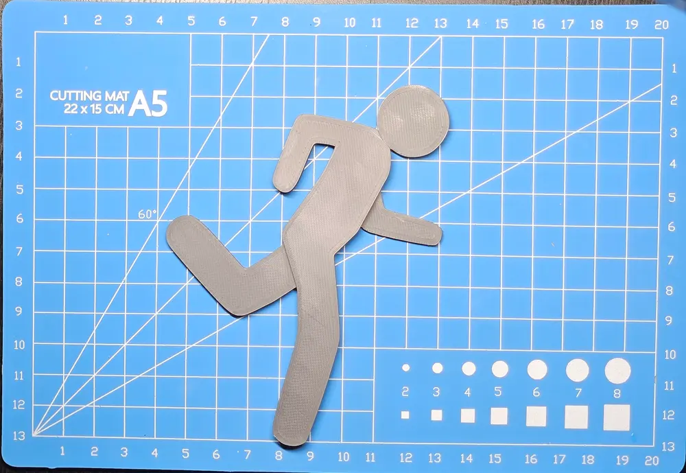 Stickman Runner - Sporty 3D Figurine - photo 4