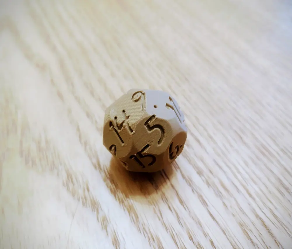 dAny - parametric Any Number Dice (d19 d7 d13 d21 d20 d9 d100) - photo 2