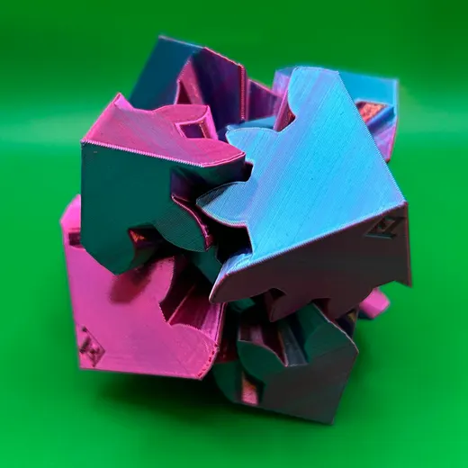 Gear Cube Fidget (No Screws) - photo 4