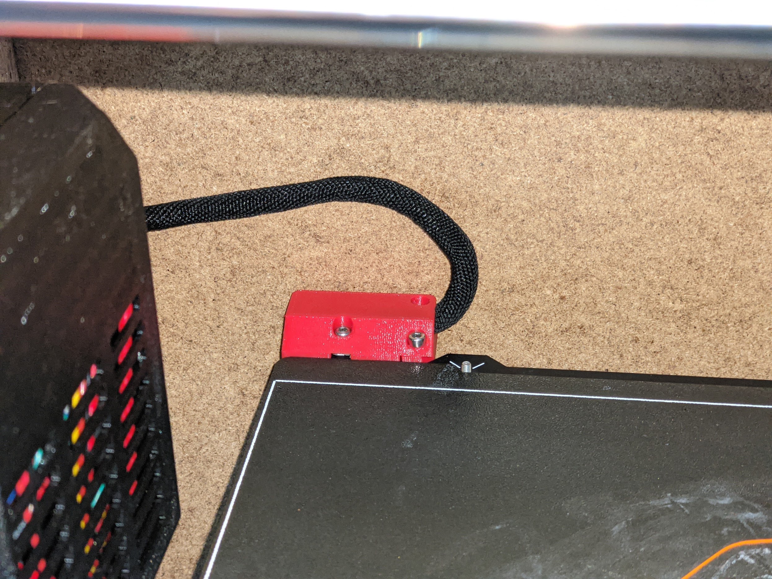 MK3S Heatbed 90 Deg Ultra Short Cable Cover Clamp - photo 3