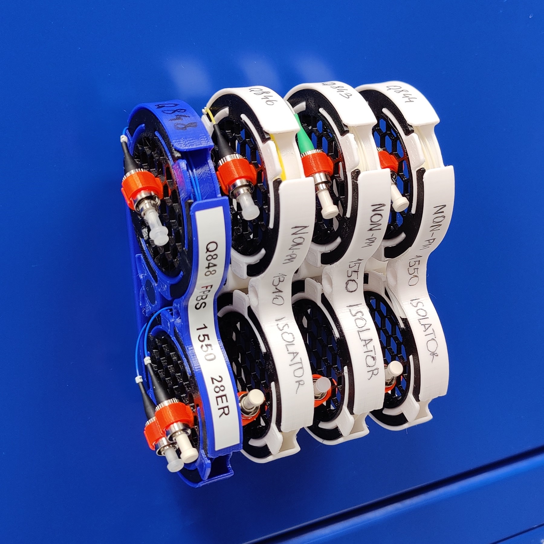 Fiber component tray