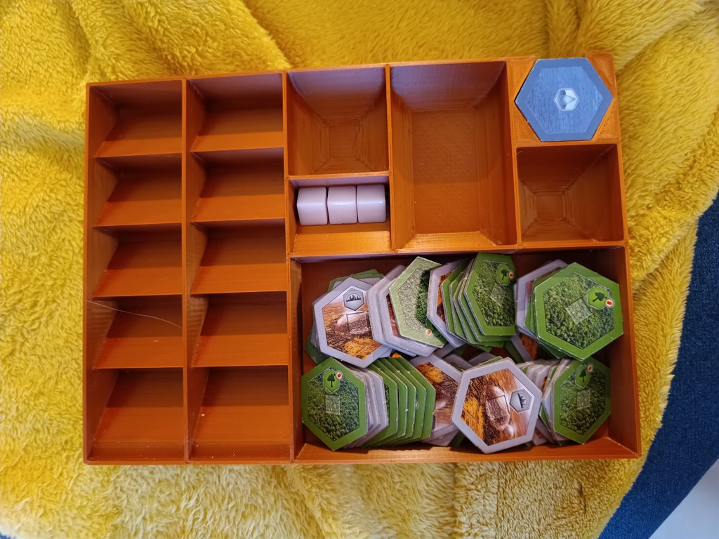Terraforming mars tiles storage (rifraf) for fabmaszter organizer (all expansions) - 225x160 - photo 2