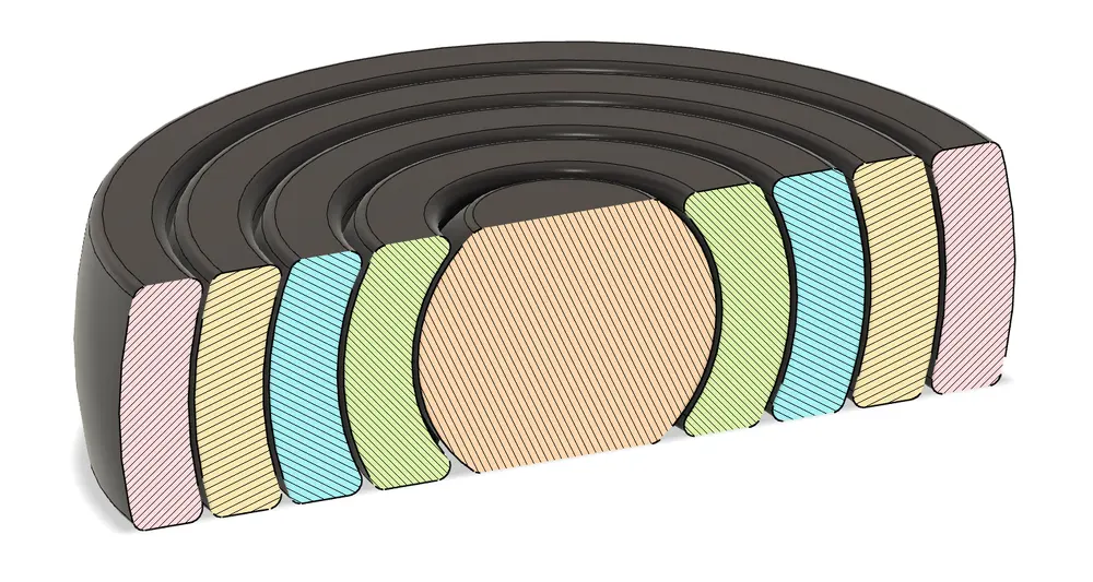 Rotating Rings Toy - photo 3