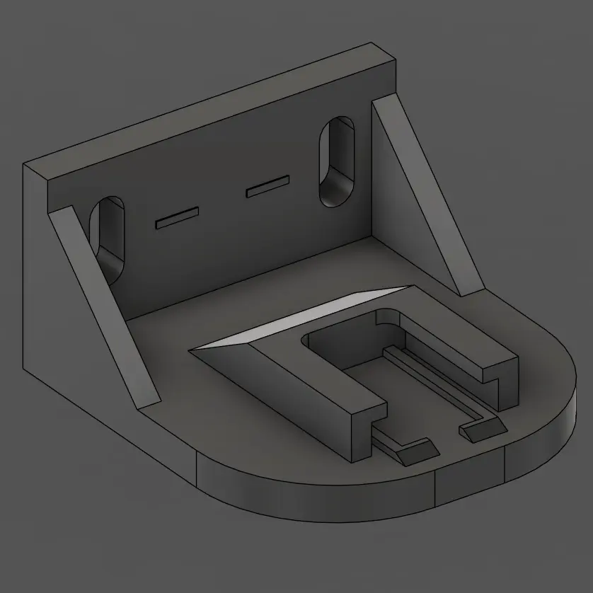Replacement wall mount for IKEA FRIDANS