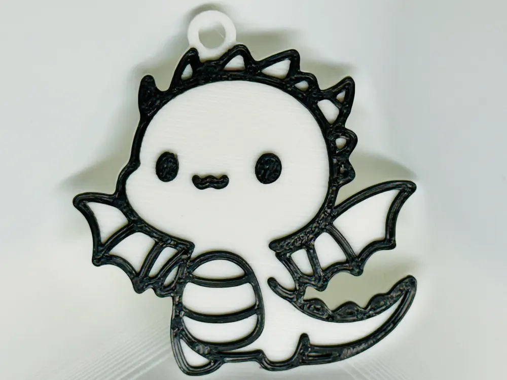 Cute Dragon Keychain