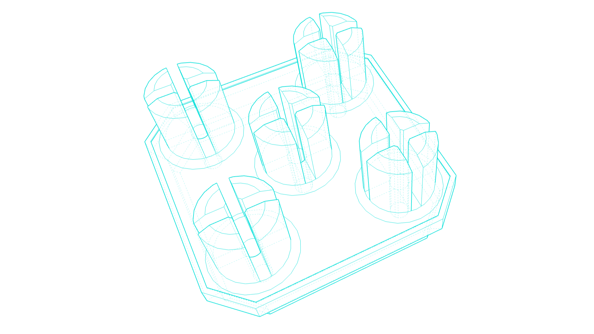 MultiBoard/MultiGrid Bin Insert Sanding Drum Storage - photo 3