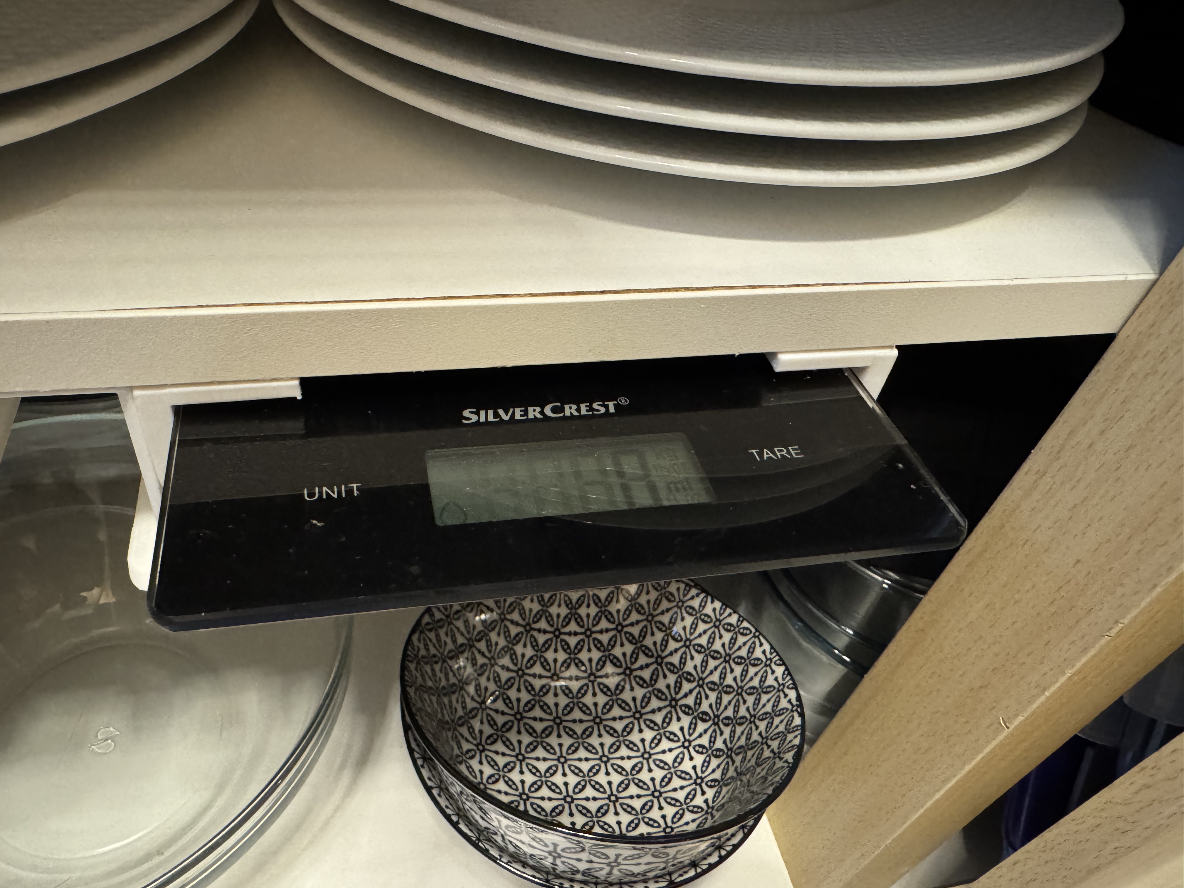 Kitchen scale slider for Silvecrest SKWR 5 A1