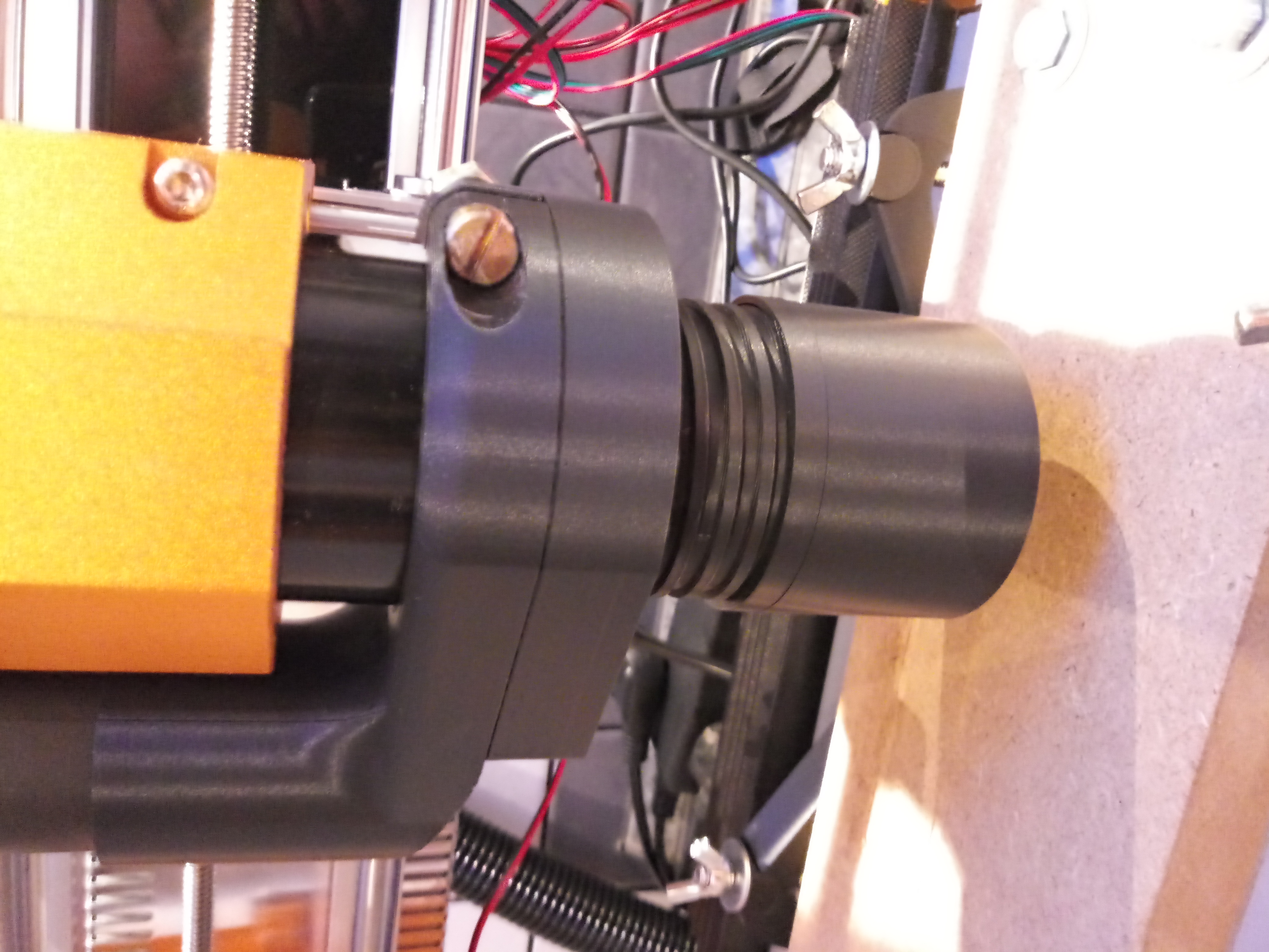 Vacuum adapter for 3018 (500W spindle) milling machine with adjustable height and magnetic cover - photo 4