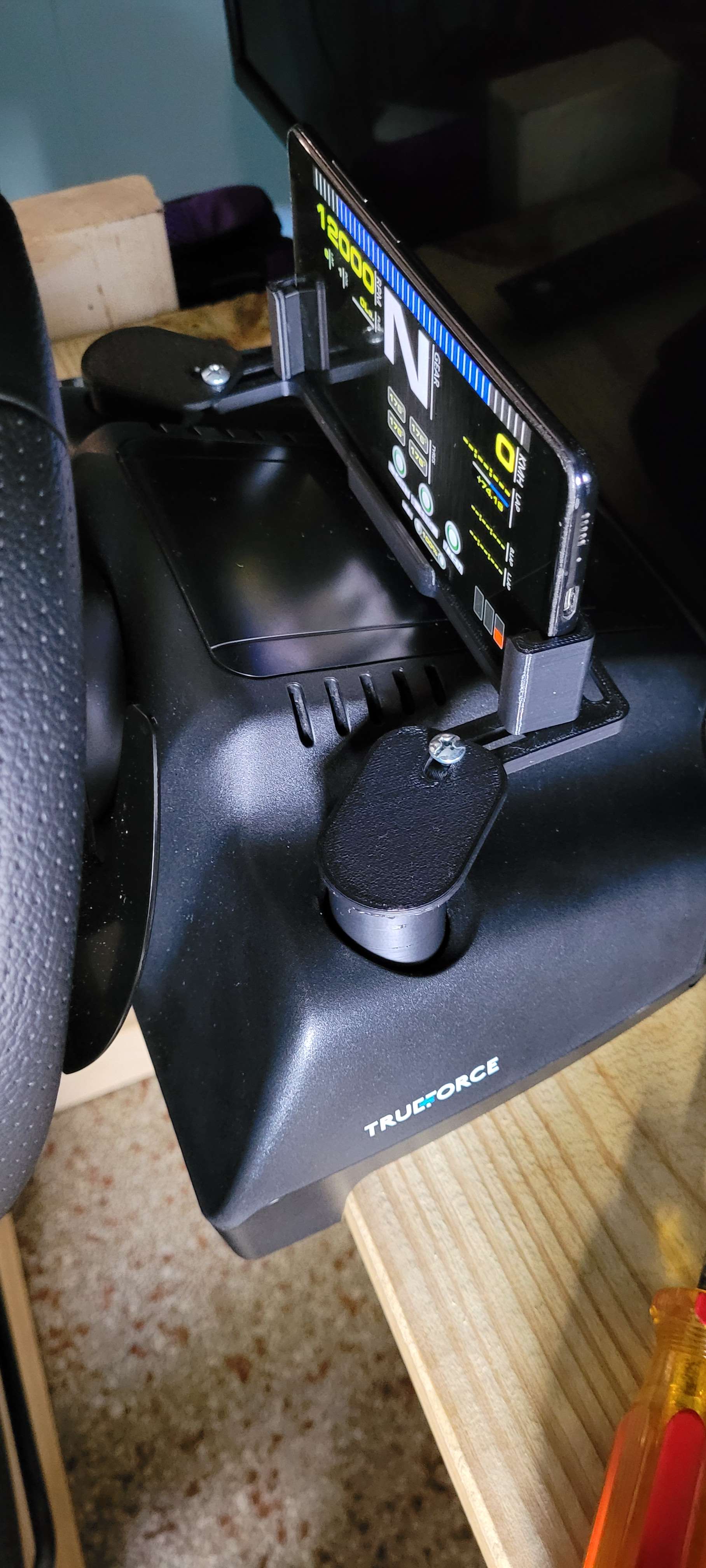 Remixed support for Alby312 Logitech G29/G920 wheel modular phone mount